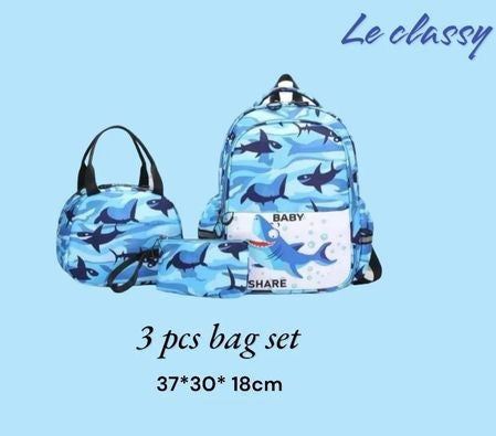 3-Piece Backpack Set