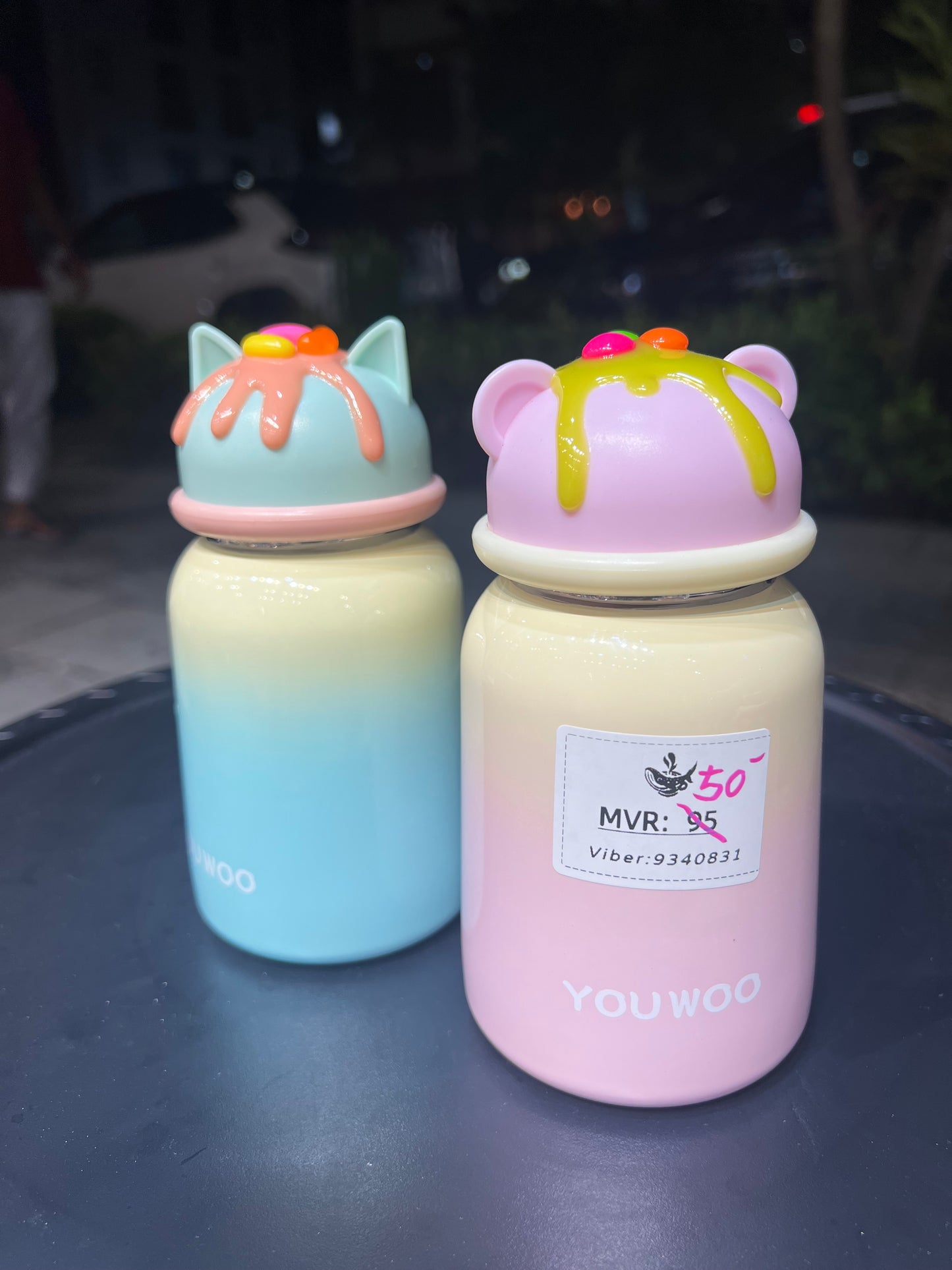 Cute Cartoon Thermos Bottles