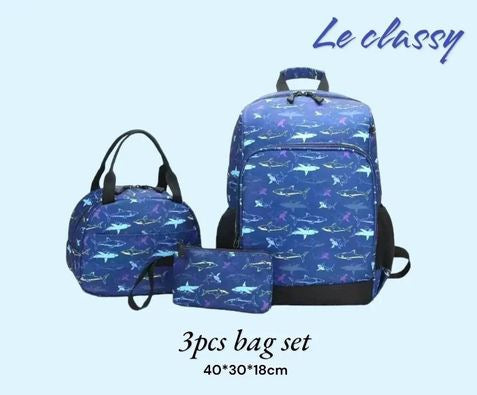 3-Piece Backpack Set