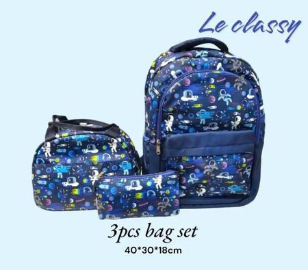 3-Piece Backpack Set