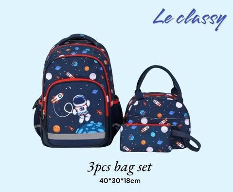 3-Piece Backpack Set